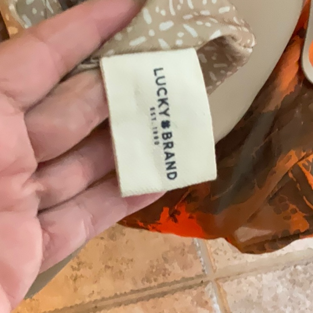 Lucky Brand Tan Hobo Bag - Picture 8 of 14